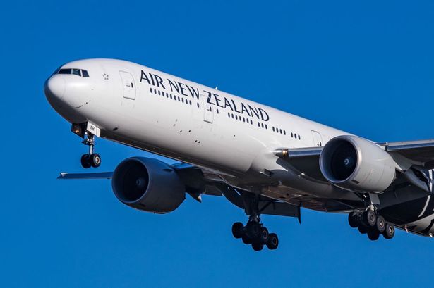 Air New Zealand flight forced to turn back after being struck by lightning