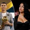 Are Cristiano Ronaldo and Georgina Rodriguez secretly MARRIED? Football superstar calls long-term girlfriend his 'wife' as she puts on a busty display with him at the Globe Soccer Awards