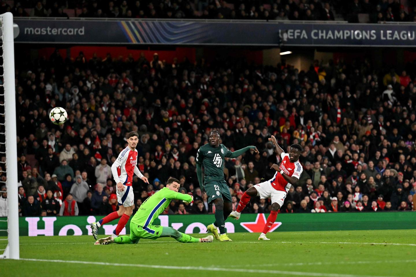 Arsenal-Monaco : le résumé de la nette défaite du club du Rocher en Ligue des champions