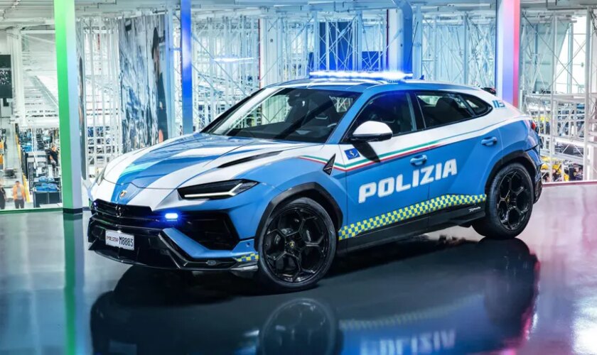 Así son los superdeportivos Lamborghini de la Policía Estatal italiana