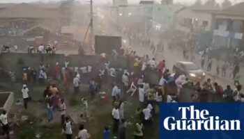 At least 56 people killed in crush at Guinea football stadium