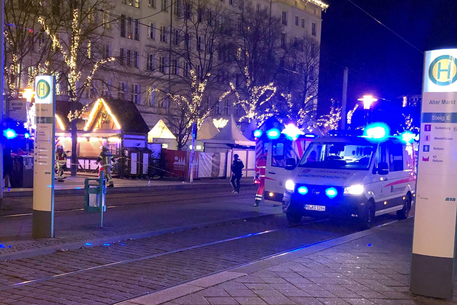 Au moins deux morts: Mystère et horreur après l'attentat sur un marché de Noël de Magdebourg