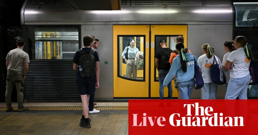 Australia news live: delays across Sydney rail network despite court order blocking industrial action