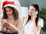 Bad call! Miserable millennials least likely to call family on Christmas Day but Gen Z WILL pick up the phone - here is why