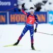 Biathlon : Lou Jeanmonnot remporte la poursuite d’Hochfilzen