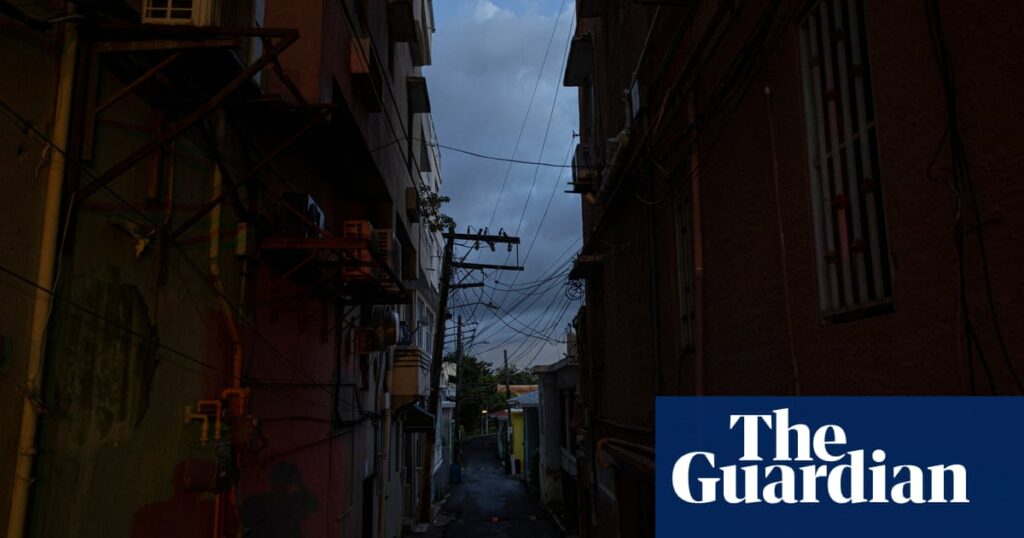 Blackout in Puerto Rico after power grid collapses, leaving 1.3m in the dark