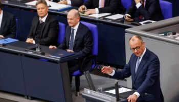 Bundestagswahl 2025: Scholz appelliert an die Wähler, Merz wirft ihm Respektlosigkeit vor