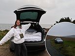 Can you live in an electric car? FREDA LEWIS-STEMPEL took the new Tesla Model Y to a remote island on 'camp mode' to find out