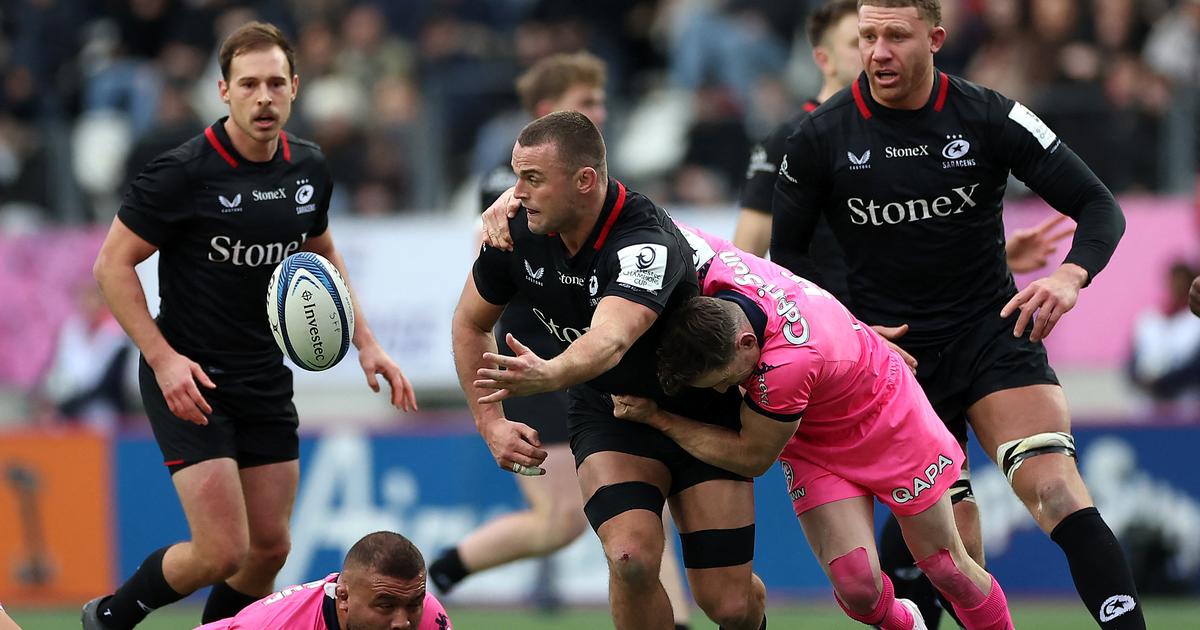 Champions Cup : réduit à 14 pendant une heure, le Stade Français plie contre les Saracens