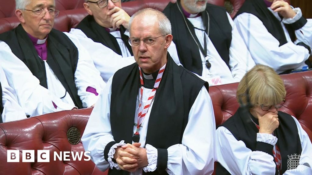 Church abuse victims 'disgusted' by Welby's speech