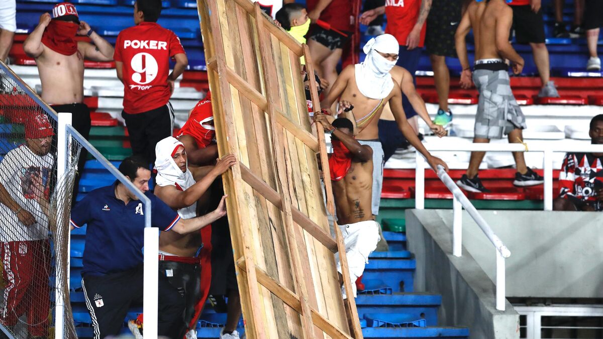 Coupe de Colombie : plusieurs blessés à Cali pendant la finale, les vainqueurs repartent dans un tank