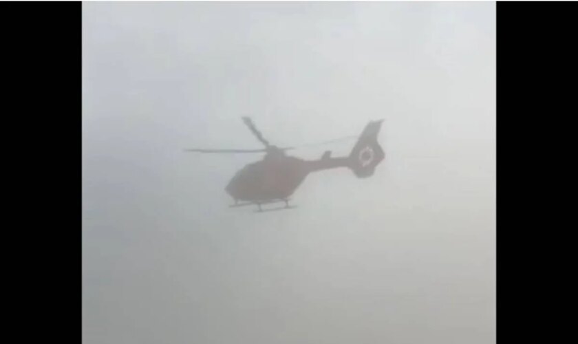 Cuatro muertos al estrellarse un helicóptero ambulancia contra un hospital en Turquía poco después de despegar