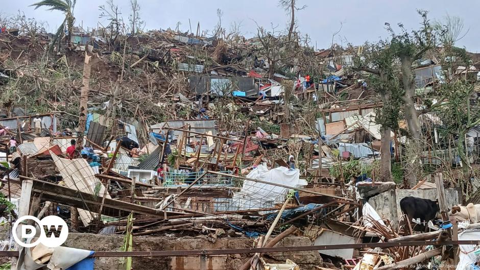 Cyclone Chido kills multiple in Mayotte, batters Mozambique