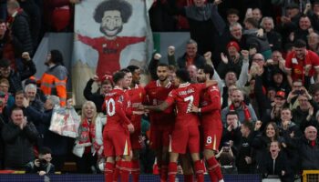 DIRECT. Liverpool-Manchester City (1-0) : les Reds en maîtrise, suivez le choc de la 12e journée de Premier League