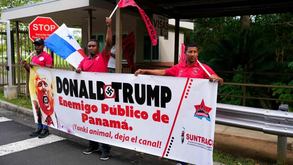 « Dehors le gringo » : au Panama, les menaces de Trump sur le canal enragent les manifestants