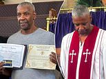 Denzel Washington baptized and presented with minister's license at NYC church ahead of milestone birthday