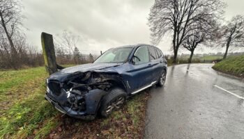 Deux blessés sur les routes: Une voiture percute violemment un camion