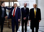 Donald Trump claims to be the same height as Prince William - 6ft 3' - but their Paris meeting suggests President-elect may be exaggerating his measurements