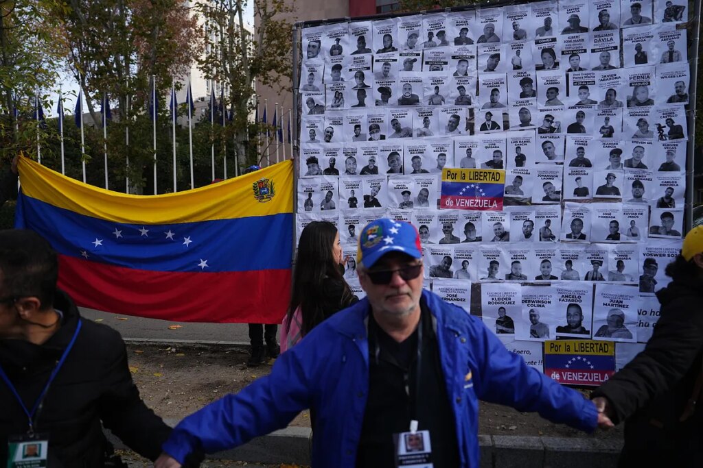 El exilio venezolano pide libertad y justicia para sus presos políticos: "El silencio y la neutralidad son enemigos"