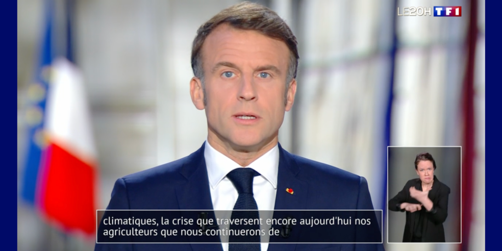 En direct, vœux d’Emmanuel Macron : le président admet que la dissolution « a apporté davantage de divisions » et demandera à nouveau aux Français « de trancher » en 2025