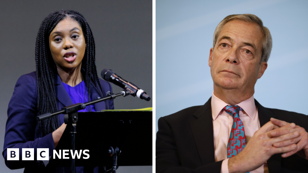 Farage and Badenoch clash over membership figures