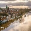 Flood warnings as thousands without power after Storm Darragh