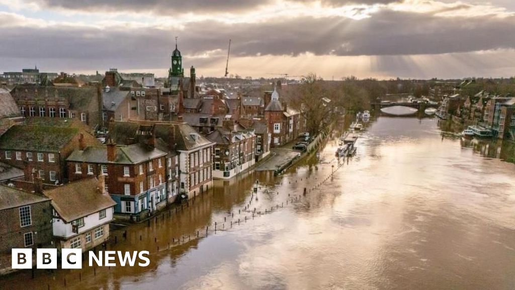 Flood warnings as thousands without power after Storm Darragh