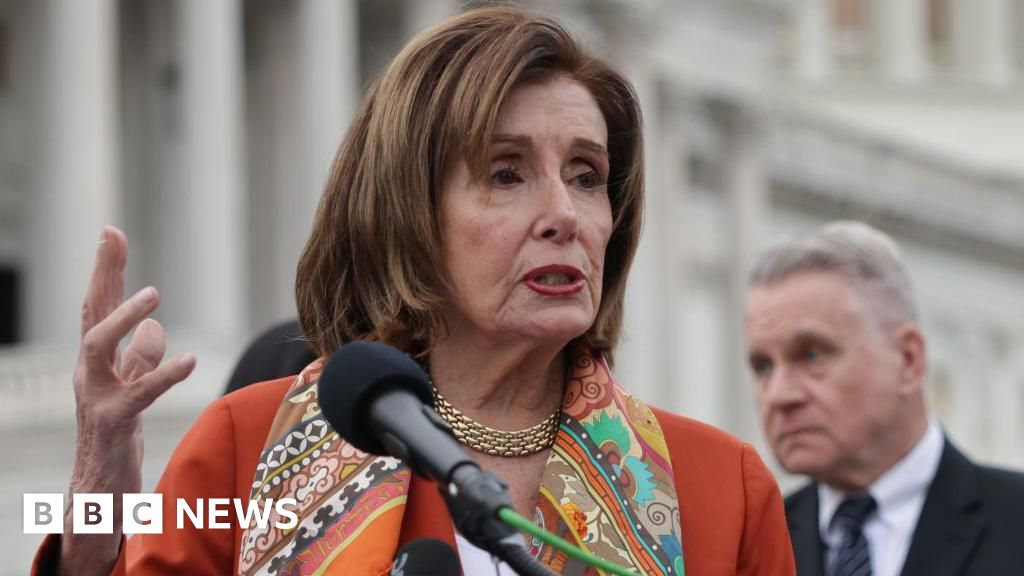 Former US House speaker Nancy Pelosi in hospital after injury on overseas trip