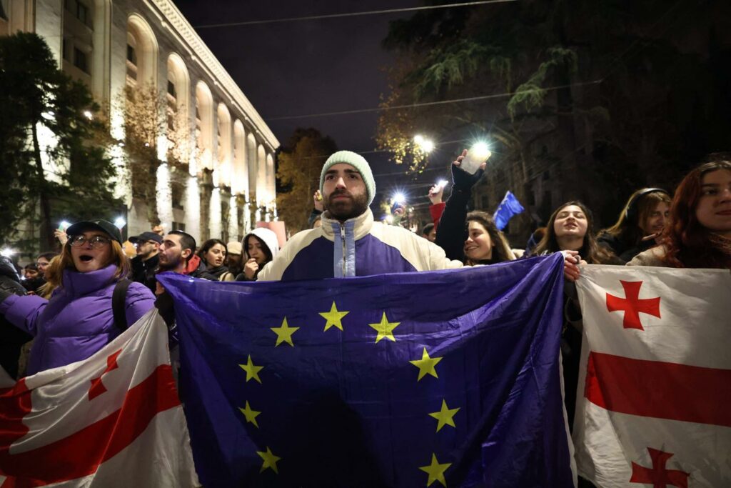 Géorgie : nouvelles manifestations proeuropéennes à la veille de l’élection d’un nouveau président