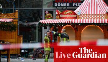 Germany Christmas market attack: Saudi doctor arrested after two killed and 68 injured – latest