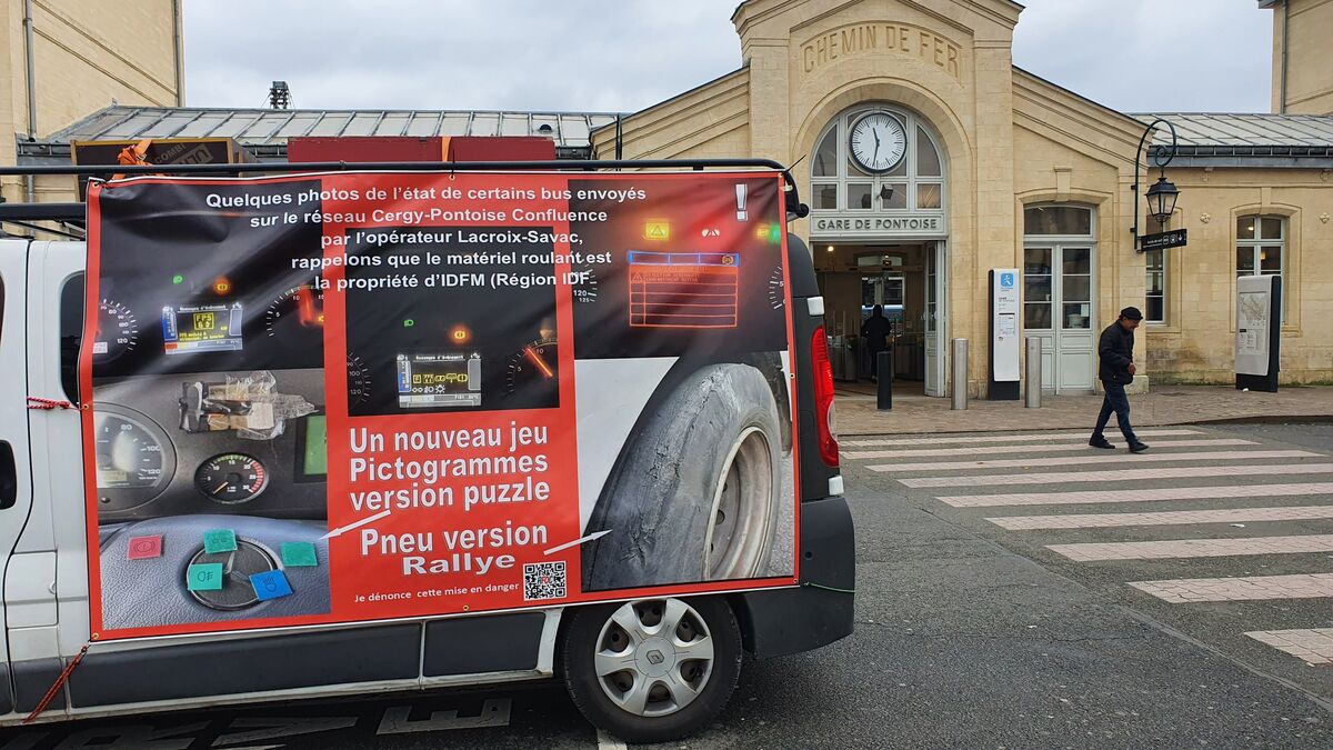 Grève des bus de Cergy-Pontoise : entre la direction et les chauffeurs, une intense guerre de communication