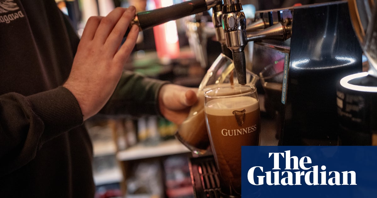 Guinness raids its Irish reserves to ease UK shortages amid gen Z demand