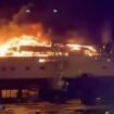 Hafen in Andalusien: Verheerender Brand in Spanien: 31-Meter-Luxus-Yacht geht in Flammen auf