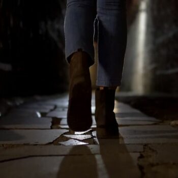 Half of UK women feel unsafe walking streets in dark during winter months