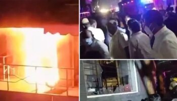 India hospital fire leaves at least 7 patients dead and dozens injured as victims trapped in lift