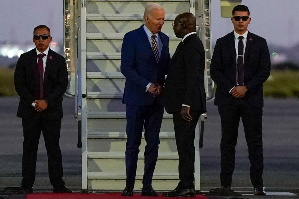 Joe Biden en Angola pour son seul voyage africain