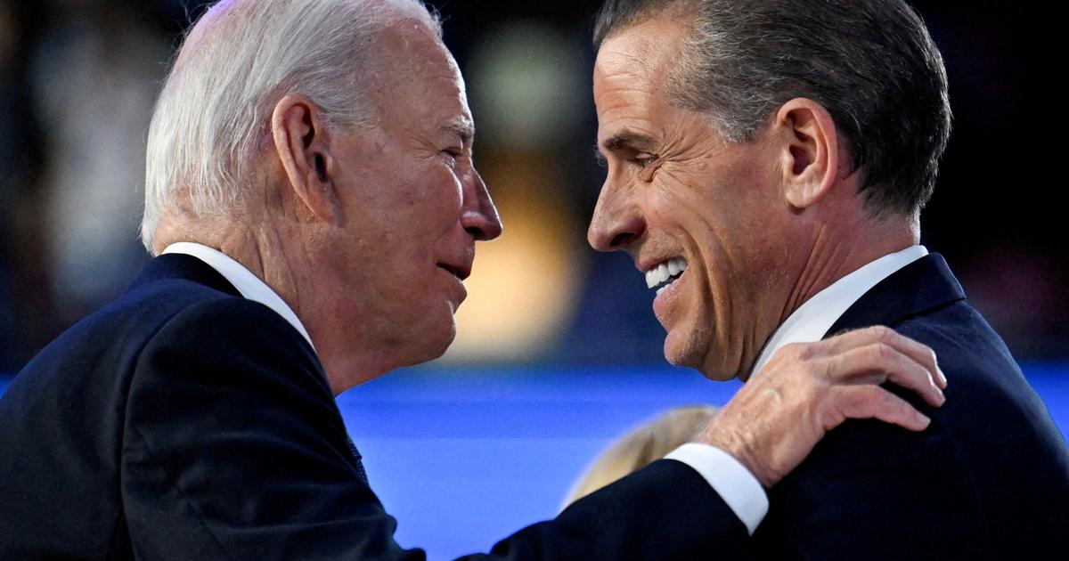 Joe Biden gracie son fils Hunter et fait scandale