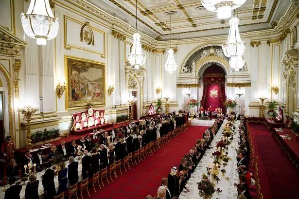 King Charles and Queen Camilla's elaborate three-course State Banquet menu for Qatari royals