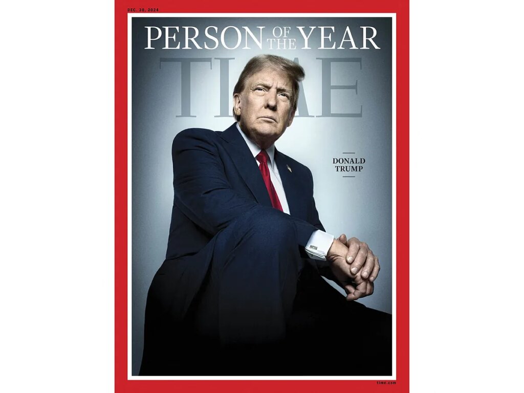 La revista Time nombra a Donald Trump persona del año por segunda vez