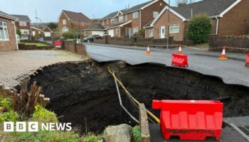 Large sinkhole is still growing - council leader