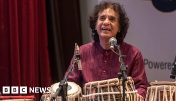 Legendary Indian tabla player Zakir Hussain dies at 73