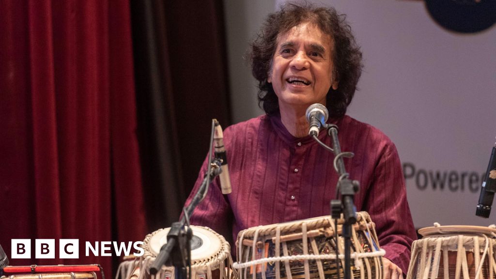 Legendary Indian tabla player Zakir Hussain dies at 73