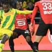 Ligue 1 : un éclair de Simon et Nantes empoche le derby contre Rennes, Strasbourg et Reims se neutralisent