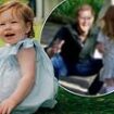 Lilibet's flowing long hair steals the show in Harry and Meghan's new holiday card after proud dad revealed she has been 'blessed with her mother's thick hair'