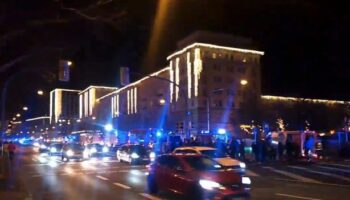 Magdeburg Christmas market chaos after car drives into shoppers with at least one killed