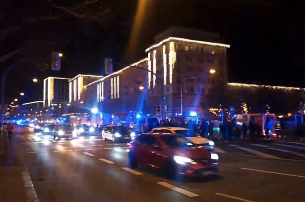 Magdeburg Christmas market chaos after car drives into shoppers with at least one killed