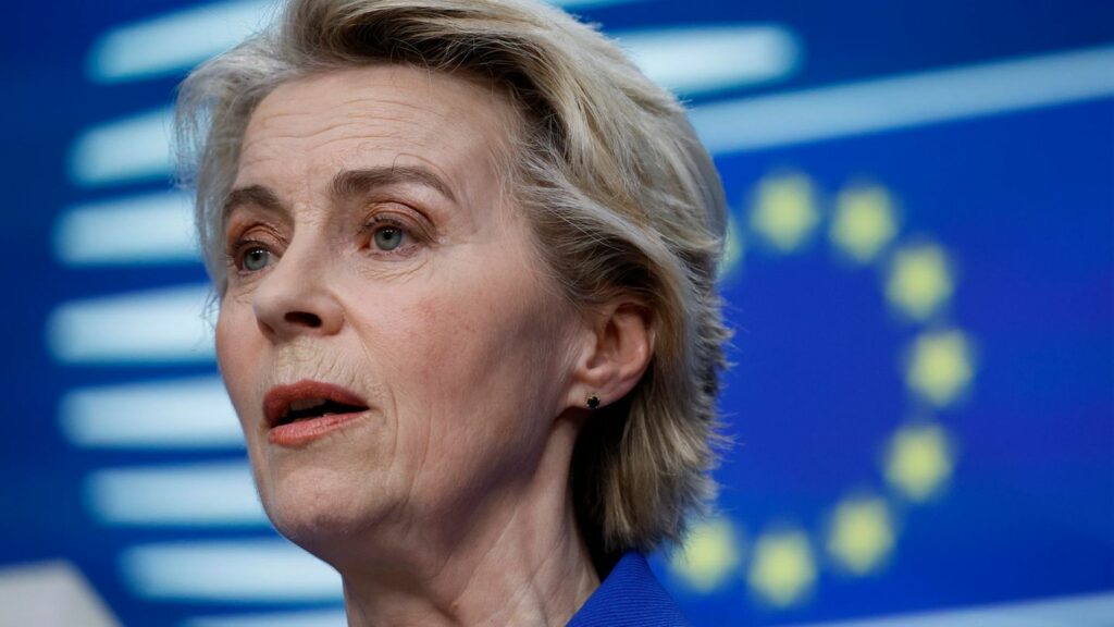 Von der Leyen verurteilt die Attacke von Magdeburg. (Archivfoto) Foto: Omar Havana/AP/dpa