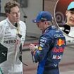 Max Verstappen accuses George Russell of being 'two-faced' and insists he has lost 'all respect' for the Mercedes star in astonishing rant following their awkward stand-off at the Qatar Grand Prix