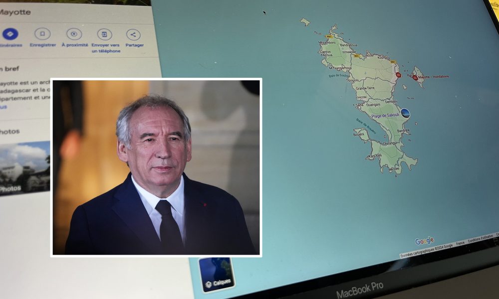 Mayotte – François Bayrou survolera l’île sur Google Maps