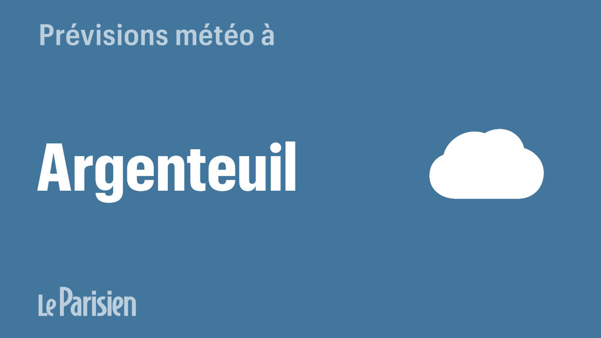 Météo à Argenteuil